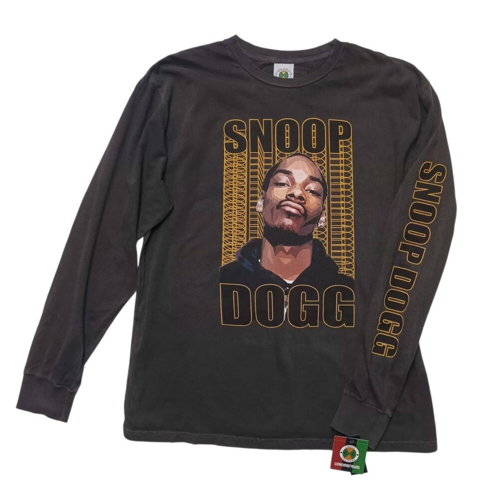 Cross Colours Snoop Dog Shirt Men's XL Long Sleeve 90s Rap NEW NWT